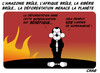 La planète brûle